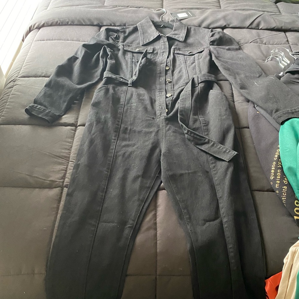 Black new Fashionnova jumpsuit